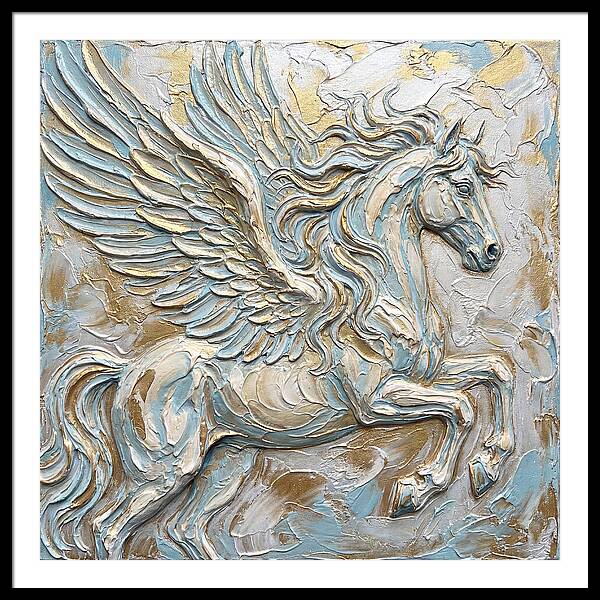 Majestic Pegasus In Flight