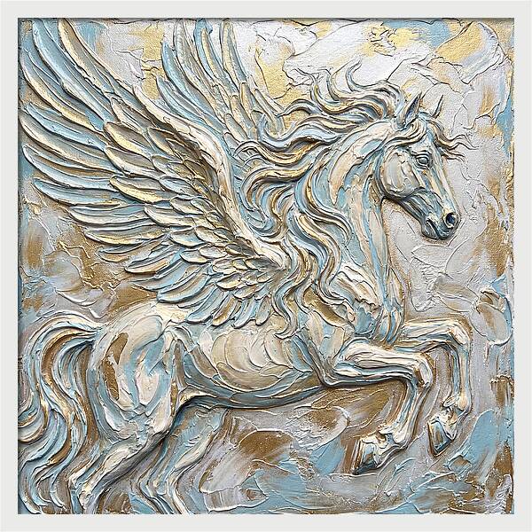 Majestic Pegasus In Flight