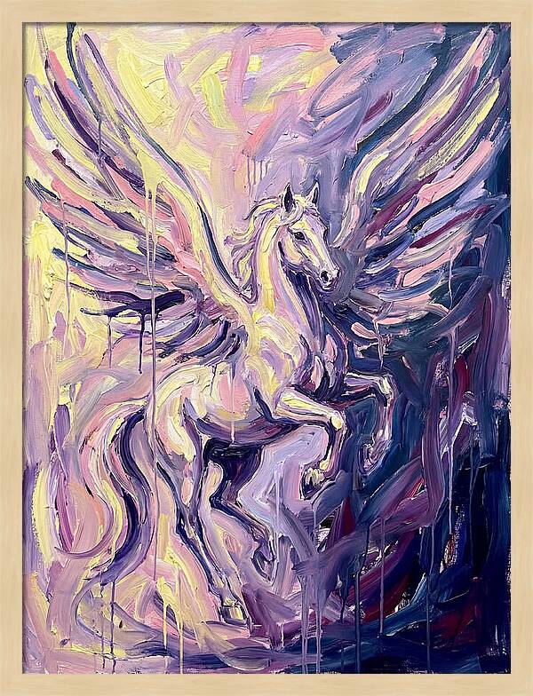Majestic Pegasus In Motion