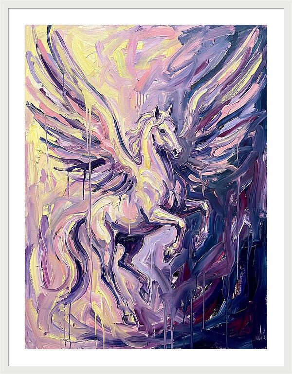 Majestic Pegasus In Motion