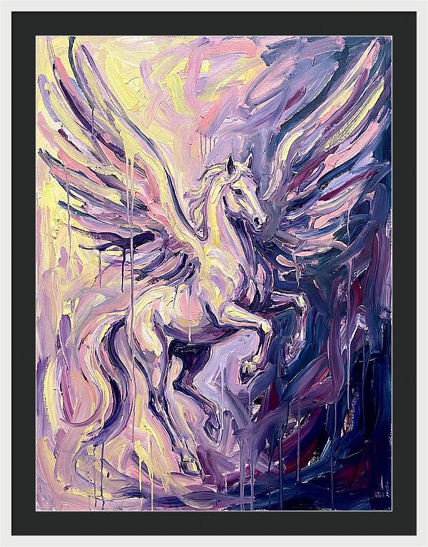 Majestic Pegasus In Motion