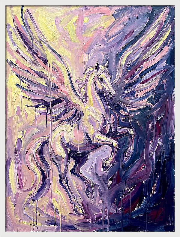 Majestic Pegasus In Motion