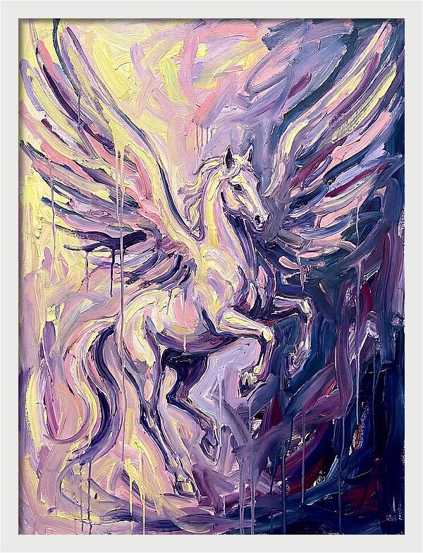 Majestic Pegasus In Motion