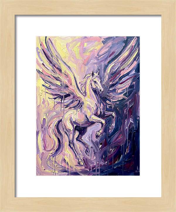 Majestic Pegasus In Motion
