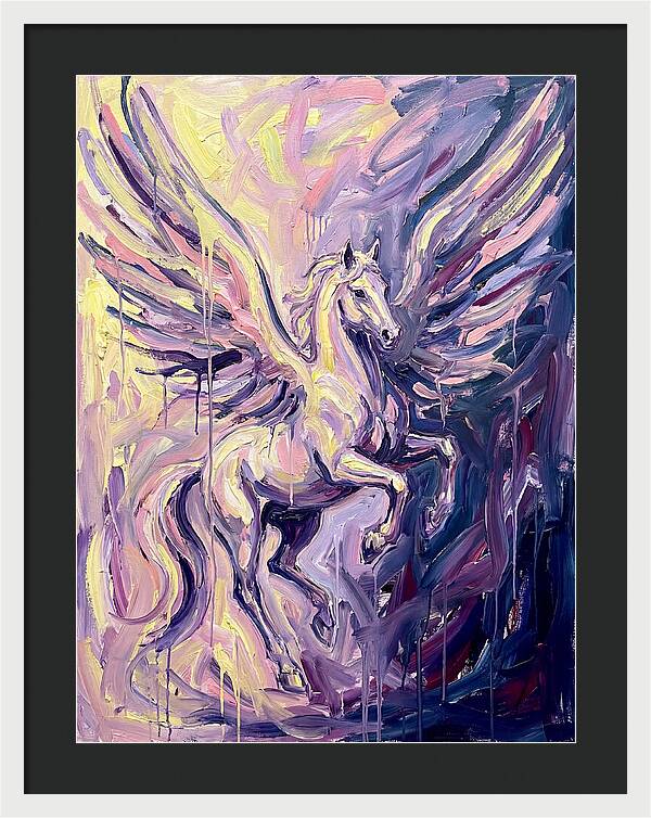 Majestic Pegasus In Motion