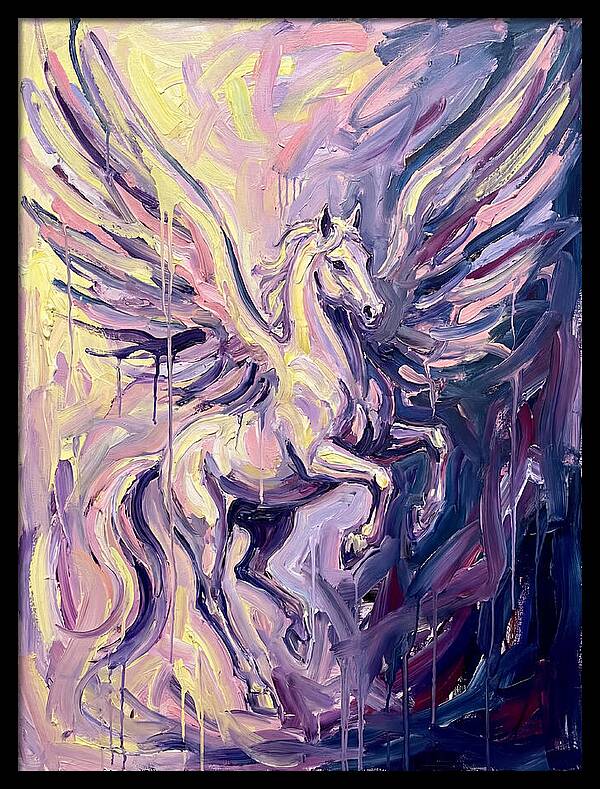 Majestic Pegasus In Motion