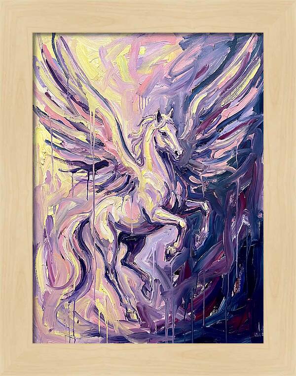 Majestic Pegasus In Motion
