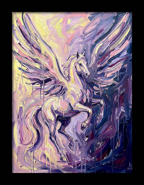 Majestic Pegasus In Motion