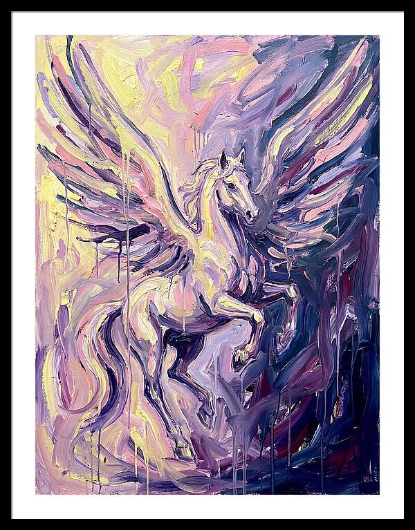 Majestic Pegasus In Motion