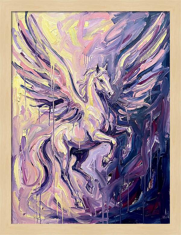 Majestic Pegasus In Motion
