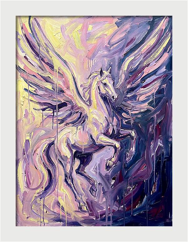 Majestic Pegasus In Motion