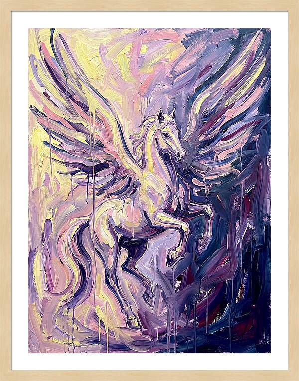 Majestic Pegasus In Motion