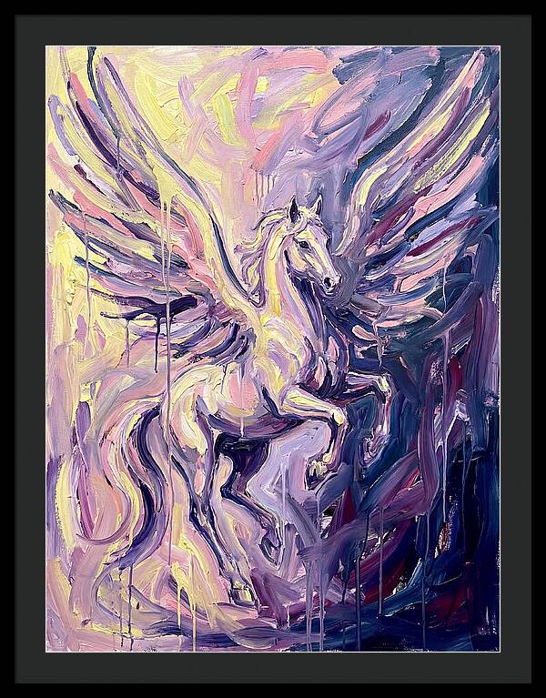 Majestic Pegasus In Motion
