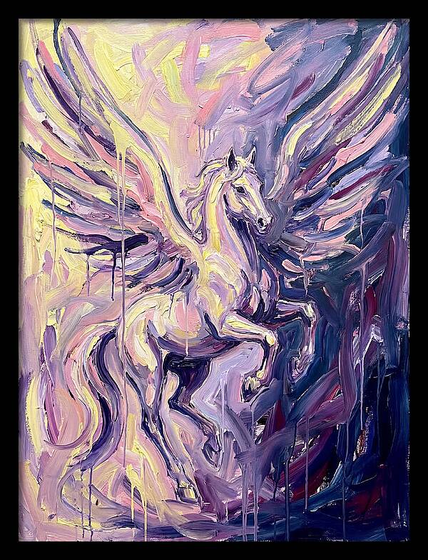 Majestic Pegasus In Motion