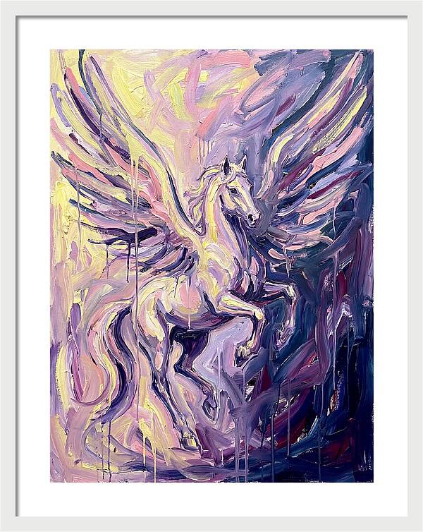 Majestic Pegasus In Motion