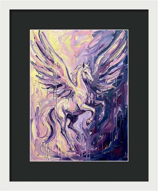 Majestic Pegasus In Motion