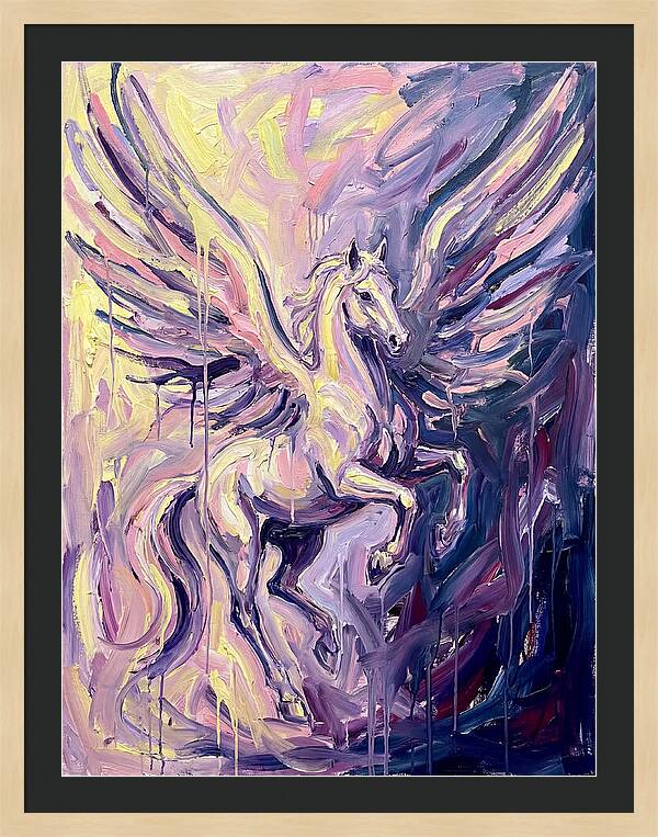 Majestic Pegasus In Motion