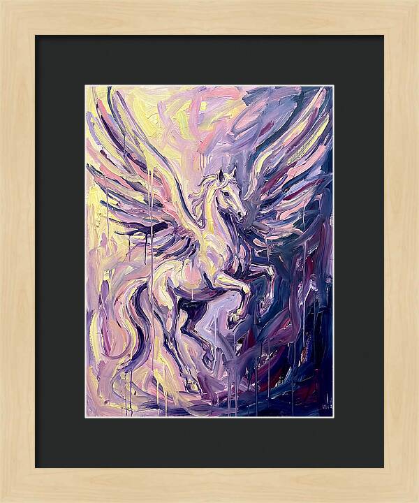 Majestic Pegasus In Motion