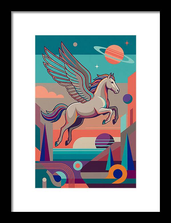 Majestic Pegasus Soaring