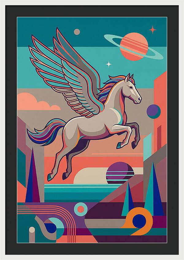 Majestic Pegasus Soaring