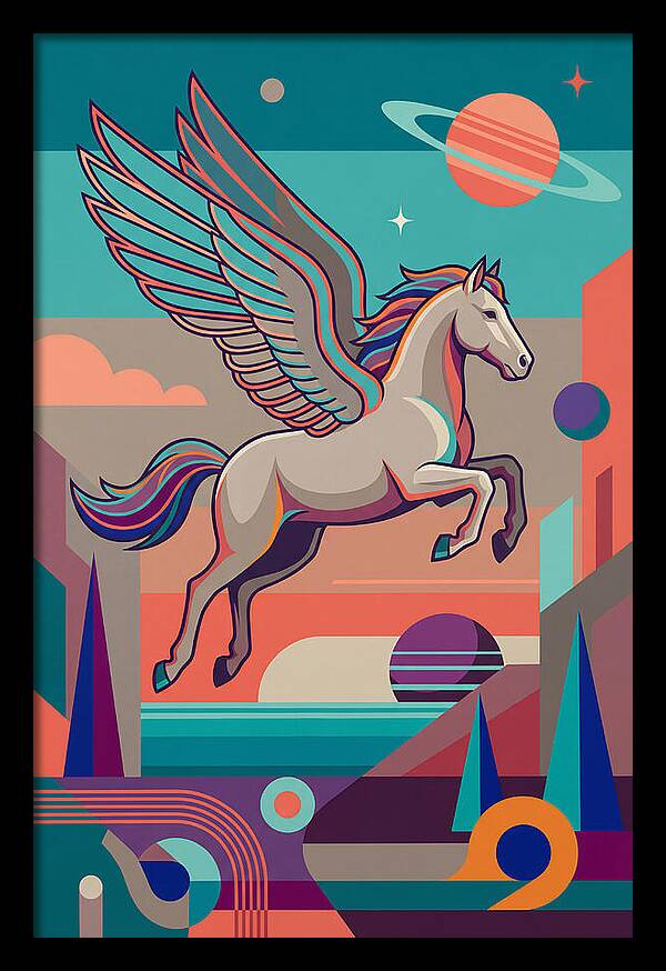 Majestic Pegasus Soaring