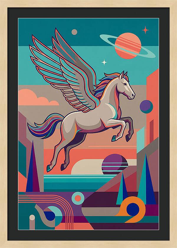 Majestic Pegasus Soaring