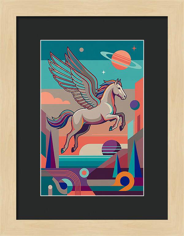 Majestic Pegasus Soaring