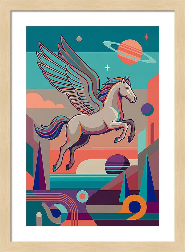 Majestic Pegasus Soaring