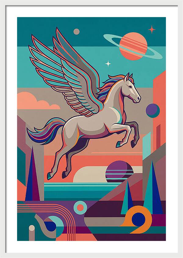 Majestic Pegasus Soaring