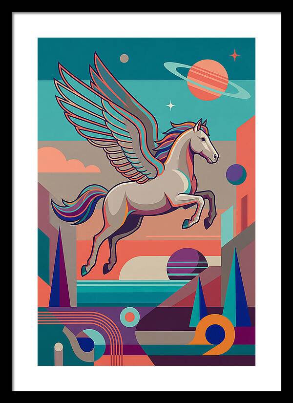 Majestic Pegasus Soaring
