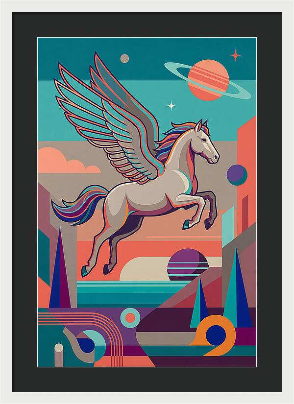 Majestic Pegasus Soaring