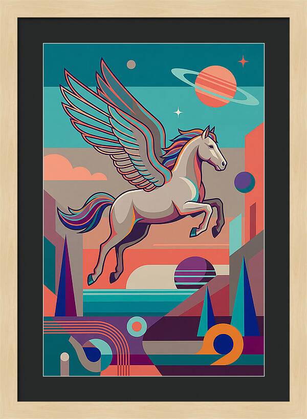 Majestic Pegasus Soaring