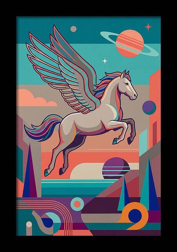 Majestic Pegasus Soaring