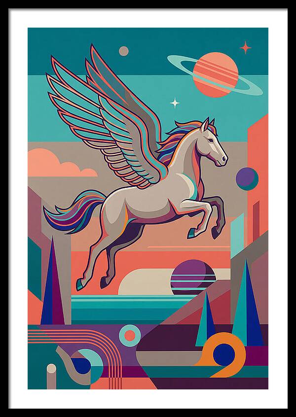 Majestic Pegasus Soaring