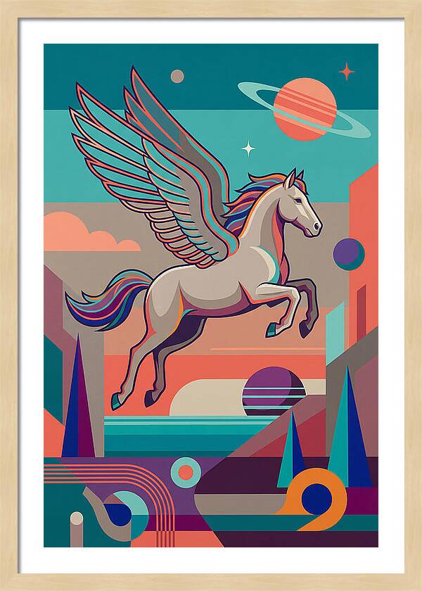 Majestic Pegasus Soaring