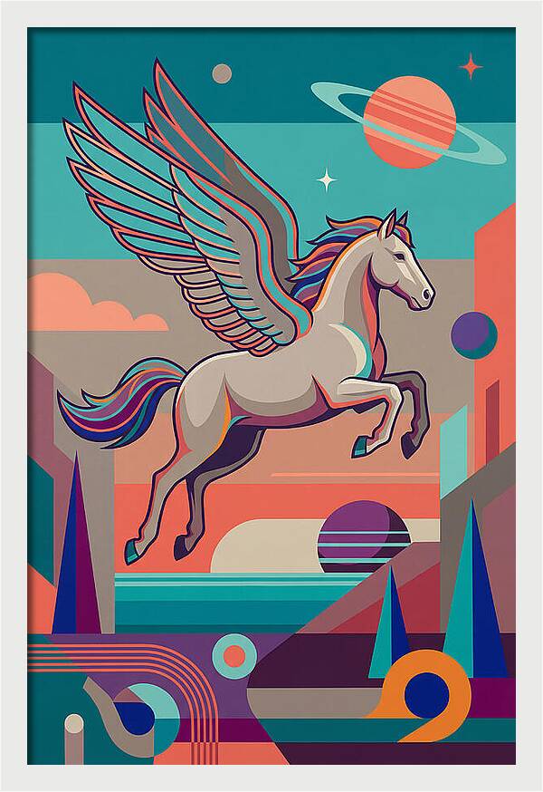 Majestic Pegasus Soaring