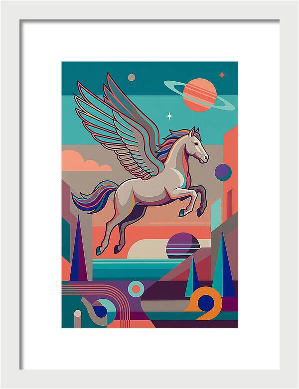 Majestic Pegasus Soaring