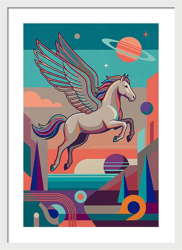 Majestic Pegasus Soaring