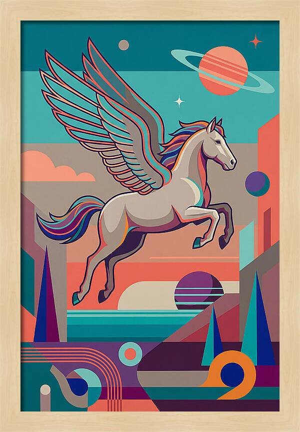 Majestic Pegasus Soaring
