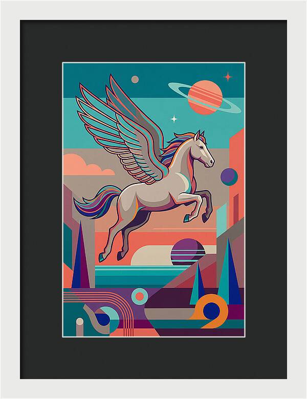 Majestic Pegasus Soaring