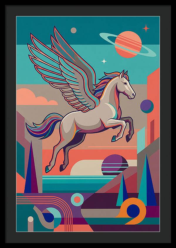 Majestic Pegasus Soaring