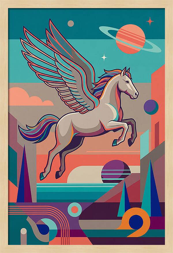 Majestic Pegasus Soaring
