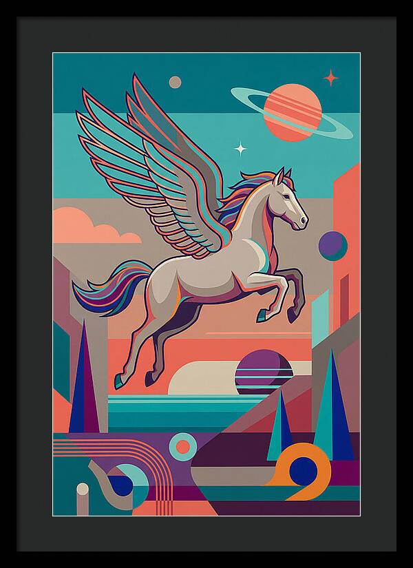 Majestic Pegasus Soaring
