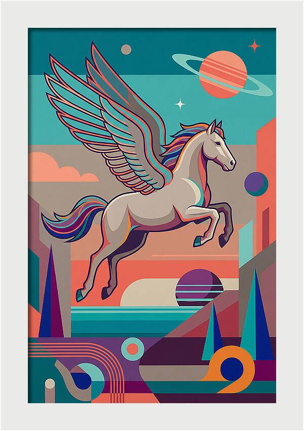 Majestic Pegasus Soaring