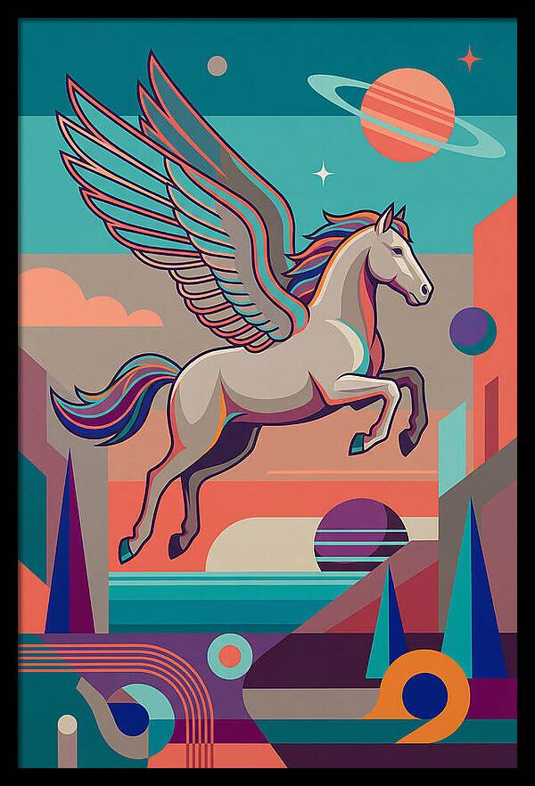 Majestic Pegasus Soaring