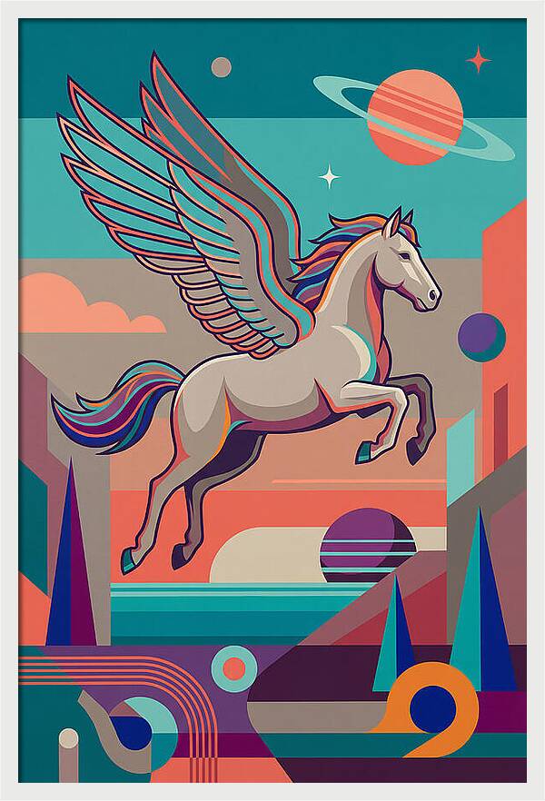 Majestic Pegasus Soaring