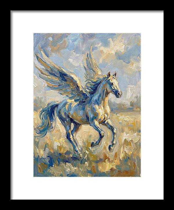 Majestic Pegasus Soaring High