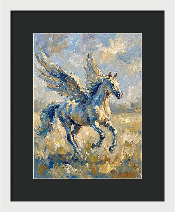 Majestic Pegasus Soaring High