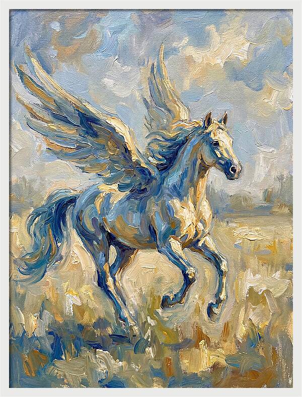 Majestic Pegasus Soaring High