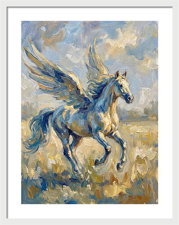 Majestic Pegasus Soaring High